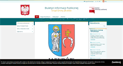 Desktop Screenshot of bip.jakubow.pl